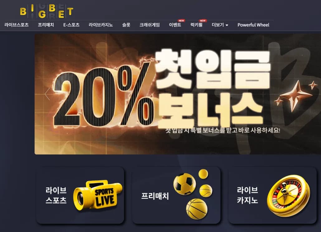 빅벳 대표 이미지